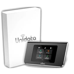 Unidata U30 Hotspot Device | Lightweight 4G LTE Mobile Hotspot | WiFi Hotspot | No SIM Required, Coverage in 140+ Countries | WiFi Box Preloaded 10GB US Data | Pocket WiFi | Travel WiFi |
