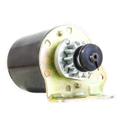 RAREELECTRICAL New Starter Motor Compatible With Briggs & Stratton Cub Cadet 16.5 17 17.5 Hp Engine 14 Tooth Steel Drive By Part Numbers 693551 Lg693551