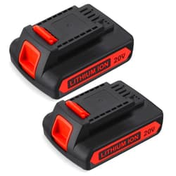 ORHFS 3000mAh 20V LBX20 Battery Replacement for Black and Decker 20V Battery LBXR20 LB20 LBX20 LBX4020, Compatible with Black & Decker 20v Cordless Power Tools【2 Pack】