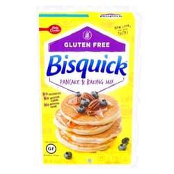 LASH LABS Betty Crocker Bisquick Baking Mix, Gluten Free Pancake and Baking Mix, 16 Oz Box (Pack of 2)
