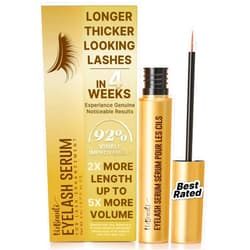 VieBeauti Growth Serum 5mL – Eyelash Growth Serum for Longer, Fuller & Thicker Looking Lashes, Advanced Nourishing Formula, Vegan & Cruelty-Free, Gentle for Sensitive Eyes