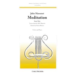 By Jules Massenet (Author) Massenet: Méditation from Thaïs (arr. Marsick) (Music Only)