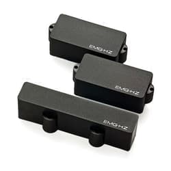 EMG PJHZ Set Passive Three Pickup Set for Bass, Black