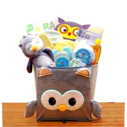Gift Basket Dropshipping A Little Hoot New Baby Gift Basket - Baby Gift
