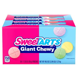 SweeTARTS Giant Chewy Candy, 1.35 Ounce (Pack of 36)