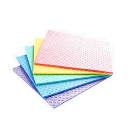 Sold_By_Cheapnwork Reusable Cleaning Cellulose Sponge Cloths Absorbent Wipes Clean Kitchen Car Dish Eco-Friendly Dishcloth Hand Towel Auto - 1pack (5pcs) - Non Vacuum