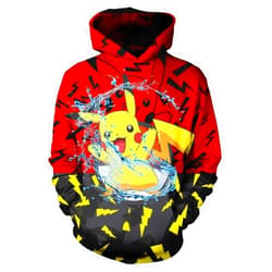 TONGUC Unisexs Novelty Anime Hoodie Sweatshirt 3D Print Casual Long Sleeve Pullover Hooded Sweater 3-S