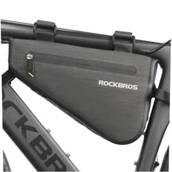 ROCKBROS 2.5L Bike Bicycle Frame Bag Waterproof Bikepacking Bike Bag Triangle Frame Bag Large Bike Storage Bag Under Frame