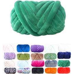 Moon Waves Chunky Cotton Yarn for Arm Knitting Crochet Super Saver Jumbo Giant Bulky Premier Yarn for Making Pets House Blanket