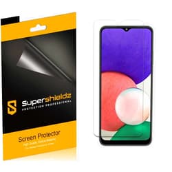 Supershieldz (6 Pack) Designed for Samsung Galaxy A22 5G (5G Version Only) Screen Protector, High Definition Clear Shield (PET)