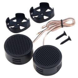 DriSentri Car Tweeters, 2pcs 500W High Efficiency Mini Dome Tweeter Speakers for Car Audio System