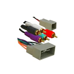 Metra 70-1730 Wire Harness Amplified Version for HONDA 2008 and Up (Black)