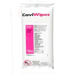 Metrex 13-1224 CaviWipes Surface Disinfectant Towelette Wipe, 7