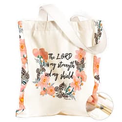 Miss Adola Large Canvas Tote Bag for Women - with Zipper and Inner Pocket Aesthetic Cute Shoulder Bag for Shopping Daily