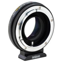 Metabones Canon FD/FL Lens to RF Mount Speed Booster Ultra 0.71x Adapter, Black