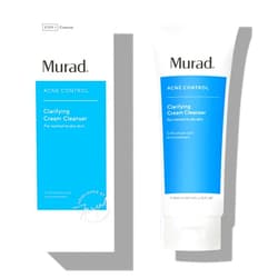 Murad Acne Control, Clarifying Cream Cleanser - Anti-Aging Time Release Face Cleanser | Encapsulated Salicylic Acid Cleanser for Blemish-Prone Skin - Calming & Soothing Facial Cleanser, 6.75 Fl Oz