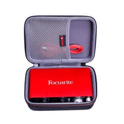 XANAD Case for Focusrite Scarlett Solo or 2i2 (3nd Gen) Audio Interface -Hard EVA Storge Bag