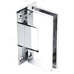 CRL C.R. LAURENCE V1E037CH CRL Polished Chrome Vienna 037 Series Wall Mount Hinge