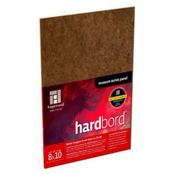 Ampersand Art Supply Hardboard Wood Painting Panel: Museum Series Hardbord, 8