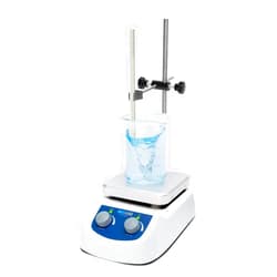ONiLAB Magnetic Stirrer Hot Plate Max 380℃, Magnetic Hotplate Stirrer with Max Speed 2000RPM, 5L Stirring Capacity, Stirring Bar & Support Stand Included