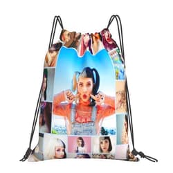 CVAHAOIUB Melanie Great Artist Martinez Drawstring Bag Bags Foldable Gym Bag Casual Storage Bag for Men Women String Daypack Outdoor Backpack for Swimming