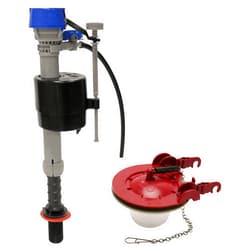 Fluidmaster K-400H-040-T5 PerforMAX Fill Valve and 3-Inch Flapper Toilet Repair Kit, Multicolor