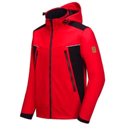 Little Donkey Andy Men's Waterproof Softshell Jacket with Detachable Sleeves and Hood, Fleece Mountain Ski Snow Rain Coat