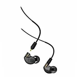 MEE audio M6 PRO Musicians’ In-Ear Monitors with Detachable Cables; Universal-Fit and Noise-Isolating (2nd Generation) (Black) In-Ear Monitors Black