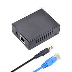 Generic Gigabit PoE+ to 5V 4A Splitter with USB-C Adapter for Use with Any 802.3af/at PoE Switch - Great for Google WiFi, Raspberry Pi 4 and More