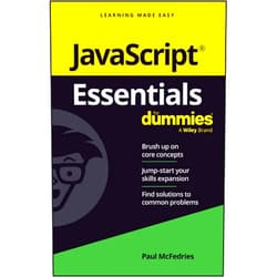 By Paul McFedries (Author) JavaScript Essentials For Dummies