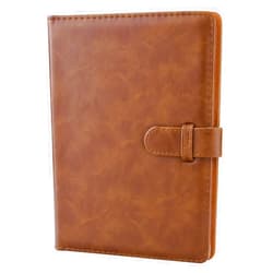 Hapeper 128 Pockets Photo Album Compatible with Fujifilm Instax Mini 12 11 9 8 90 70 40 Instant Camera Films and 2x3 Inch Photo Paper (Brown)