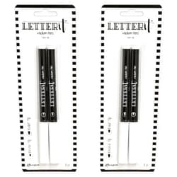 Ranger Letter IT Medium PENS Clear Embossing Ink (2 Packs- Set #1 & #2)