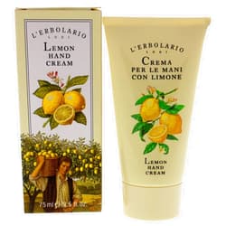 L'Erbolario L’Erbolario Lemon Hand Cream - Dry Hands Hand Lotion with Hydrating Glycerin - Shields Skin from Dryness and Redness - Refreshing Lemon Scent - 2.5 oz