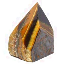 CrystalAge Tiger Eye Generator Point ~55mm