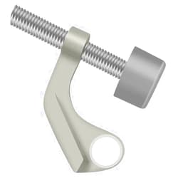 Deltana HPH89U15 Hinge Pin Stop; Hinge Mounted for Brass Hinge; Satin Nickel Finish