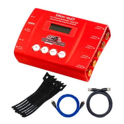 Decimator DMON-Quad 4-Channel 3G-SDI Multiviewer with Accessory Bundle (4 Items)