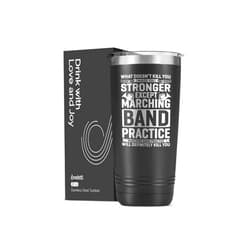 Onebttl Marching Band Gifts for Men, 20oz Band Gifts Stainless Steel Tumbler Cup with Lid, Double Wall Vacuum Insulated Travel Coffee Mug