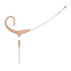 Audio-Technica BP892xCLM3-TH Compatible with Sennheiser, Omnidirectional Earset with Detachable Cable, Locking 3.5mm Connector, Beige