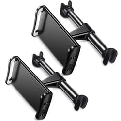 MOTYYA 2 Pack Car Headrest Mount Tablet Holder Car Backseat iPad Mount 360° Rotating Adjustable for 5