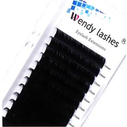 WENDY LASHES Lash Extensions 0.15 Mixed Length Eyelash Extensions Lashes C/D Curl Individual Lashes 8-14mm/ 14-20mm/20-25mm Mix Size Supply Classic Lash Extensions Supplies (0.15-C, Mixed 14-20mm)