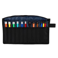 Wiha 94400 12 Piece Color Coded Magnetic Nut Setter SAE-Metric Set in Roll-up Pouch