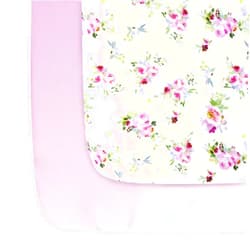 Moonsea Pack and Play Sheets/Mini Crib Sheets Girl, Stretchy Pack n Play Playard Fitted Sheet, Compatible with Graco Pack n Play, Soft and Breathable Material, Floral