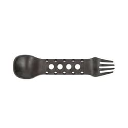 Trangia T-Spoon Fork Combo Made from Recycled Nylon, white / black / red, One Size