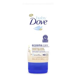 Baby Dove Soothing-Cream To Soothe Delicate Baby Skin Eczema Care No Artificial Perfume or Color, Paraben Free, Phthalate Free 5.1 oz