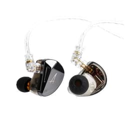 Linsoul x KZ AS10 PRO 5BA Wired Earbuds, HiFi in-Ear Earphones with Mirror Polygon Faceplate, 2 Pin Detachable Cable for Audiophile (without Mic)