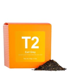 T2 Tea - Earl Grey Black Tea, Loose Leaf Black Tea in a Box, 100g (3.5oz) 3.5 Ounce Box