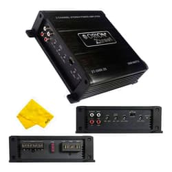 Generic Orion Ztreet 2 Channel Car Amplifier – Class A/B Stereo Power Amplifier 2000 Watt Max 2 Ohm Stable, Bass Boost, Crossover MOSFET Power Supply, Car Electronics Amp, Audio Speakers, Great for Subwoofers