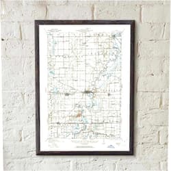 MG Global Historical Poster of Old Carlyle 1948 Beckemeyer Huey Keysport Illinois 309314 | 11x17 12x18 16x24 24x36 Unframed Print Wall Art Gift | Vintage Antique Decor