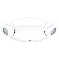 Lithonia Lighting ELM4L Quantum LED Emergency Light, Manual Testing, 640 Lumens, White
