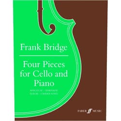 Julian Lloyd Webber,Frank Bridge Four Pieces for Cello & Piano